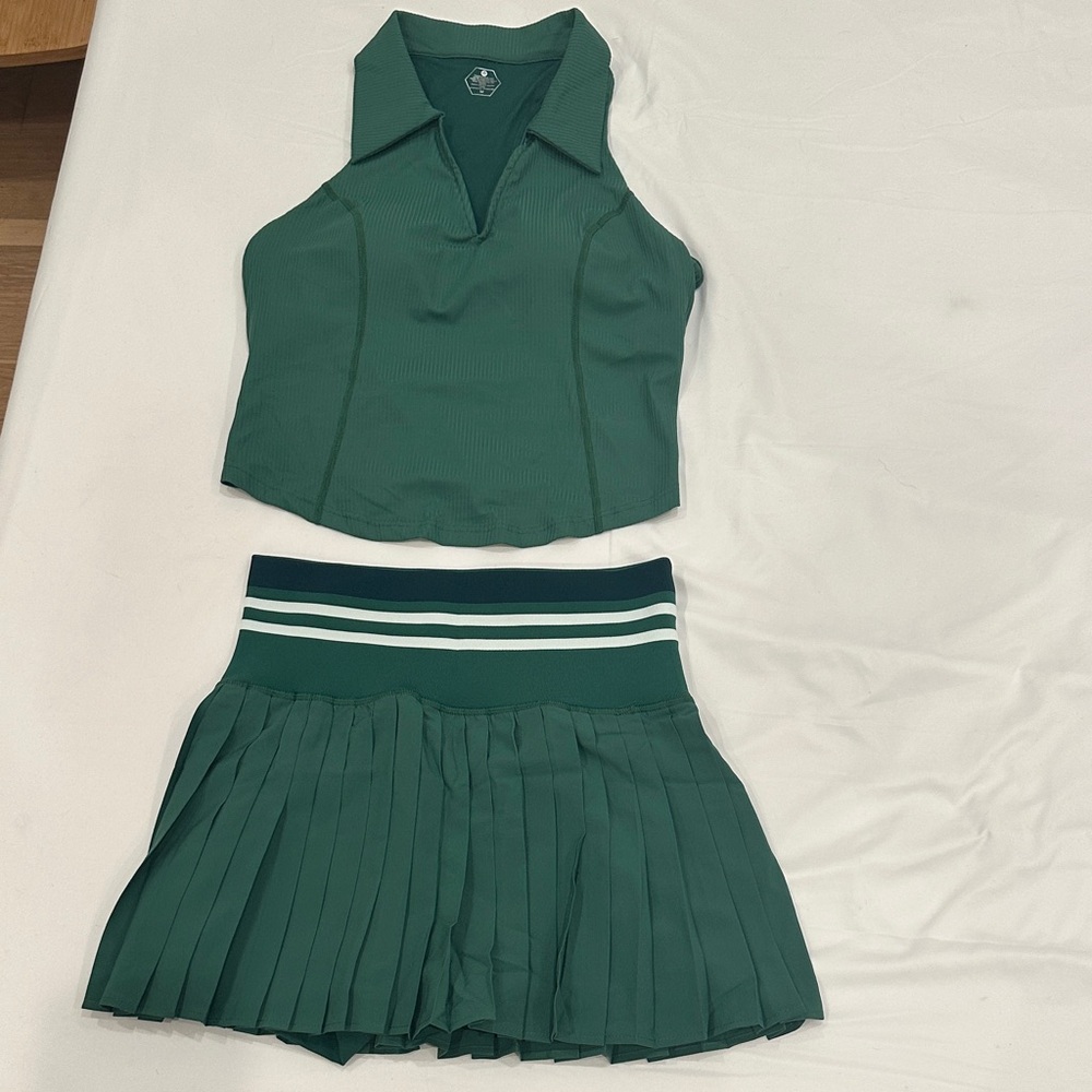 Tennis/Golf top & skirt